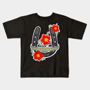 Lucky horseshoe Kids T-Shirt